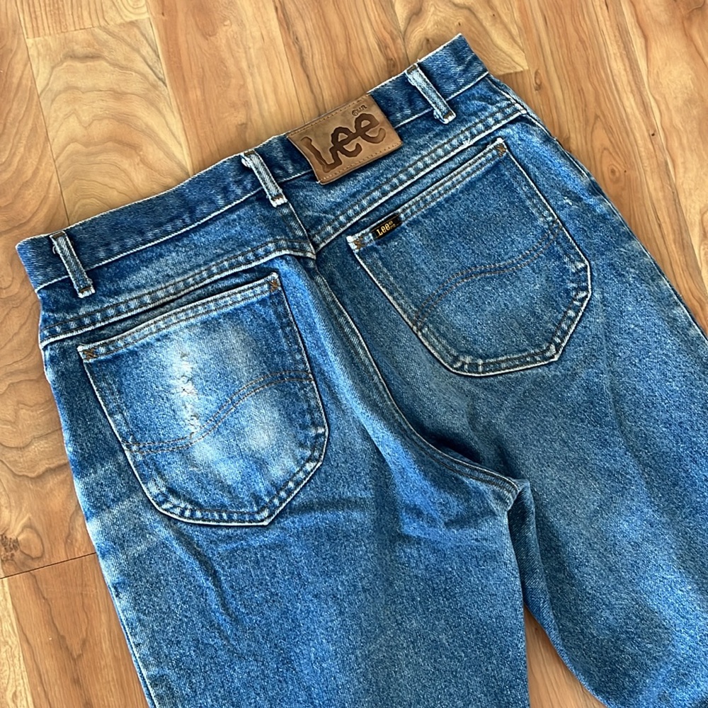 Vintage made in the USA Lee straight leg wash Jean 30/31